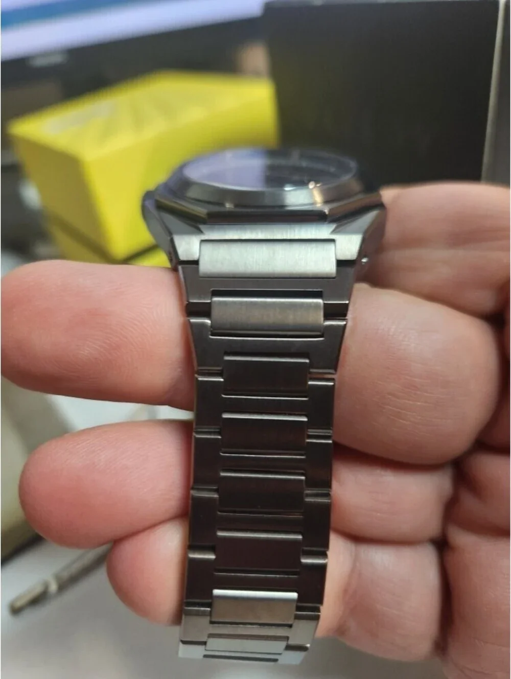 Gemini Men's Watch Gun Metal, Quartz 43mm (FER07)